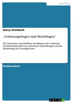 Cover of the book 'Verfassungsfragen sind Machtfragen' by Alexander Lang