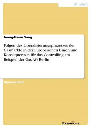 Cover of Folgen des Liberalisierungsprozesses der Gasmärkte in der Europäischen Union und Konsequenzen für das Controlling am Beispiel der Gas AG Berlin