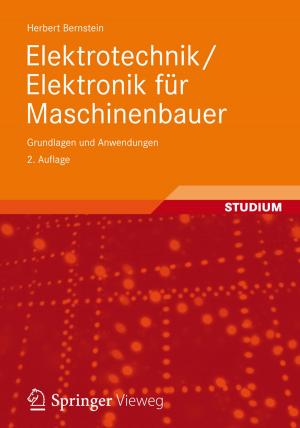 Cover of the book Elektrotechnik/Elektronik für Maschinenbauer by Wolfgang Appel, Hermann Brähler, Stefan Breuer, Ulrich Dahlhaus, Thomas Esch, Erich Hoepke, Stephan Kopp, Bernd Rhein