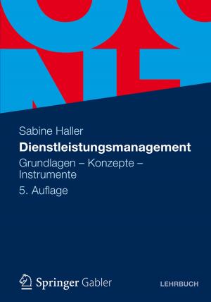 Cover of the book Dienstleistungsmanagement by Rudolf Large