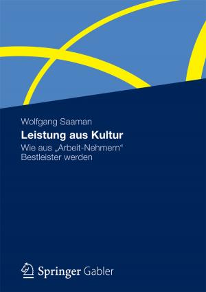 Cover of the book Leistung aus Kultur by Wolfgang Weber, Rüdiger Kabst, Matthias Baum