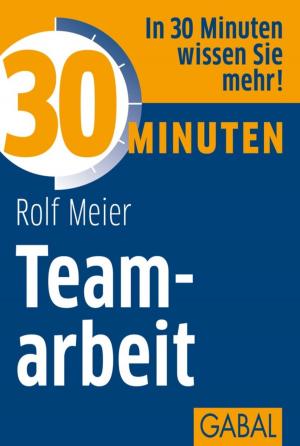 Cover of the book 30 Minuten Teamarbeit by Lothar Seiwert, Horst Müller, Anette Labaek-Noeller