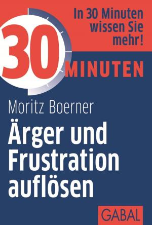 Cover of the book 30 Minuten Ärger und Frustration auflösen by Patric P. Kutscher