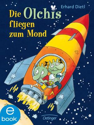 Cover of Die Olchis fliegen zum Mond