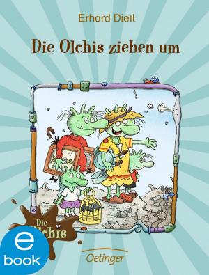Cover of the book Die Olchis ziehen um by Frauke Scheunemann, John Kelly