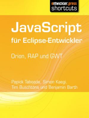 Book cover of JavaScript für Eclipse-Entwickler