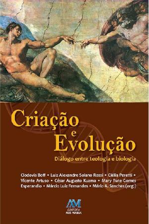 Book cover of Criação e evolução