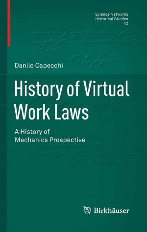 Cover of the book History of Virtual Work Laws by Antonio Borghesi, Barbara Gaudenzi