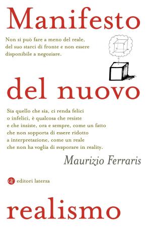 Cover of the book Manifesto del nuovo realismo by Luciano Mecacci