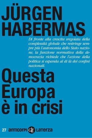 Cover of the book Questa Europa è in crisi by Giuseppe Cambiano