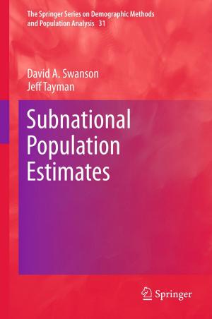 Cover of the book Subnational Population Estimates by Andrew Gladding Whiteside