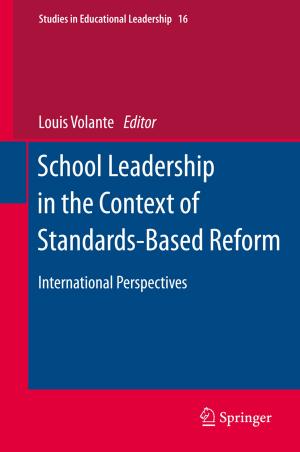 Cover of the book School Leadership in the Context of Standards-Based Reform by J.H. Ornstein