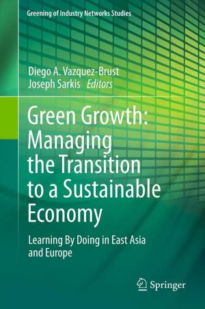 Cover of the book Green Growth: Managing the Transition to a Sustainable Economy by Tony Brown, Olwen McNamara
