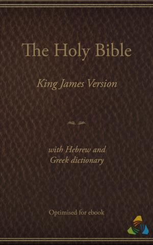 Cover of King James Bible (1769) with Hebrew and Greek Dictionary (Strongs)
