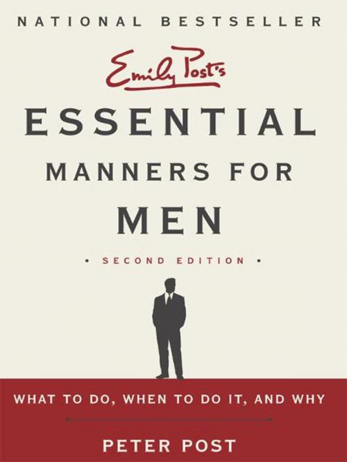 Cover of the book Essential Manners for Men 2nd Ed by Peter Post, William Morrow Paperbacks