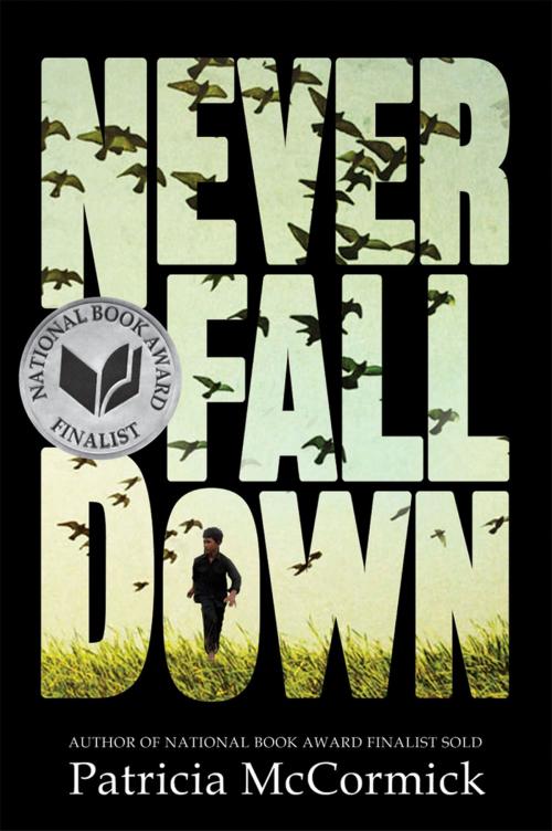 Cover of the book Never Fall Down by Patricia McCormick, Balzer + Bray