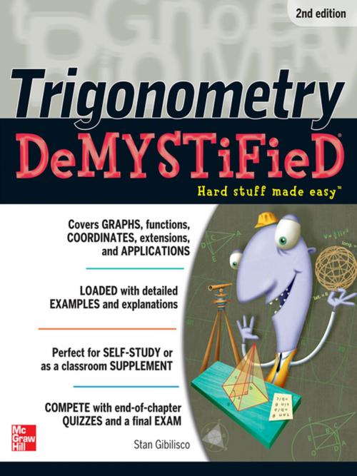 Cover of the book Trigonometry Demystified 2/E by Stan Gibilisco, McGraw-Hill Education
