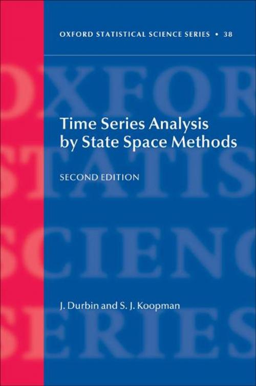 Cover of the book Time Series Analysis by State Space Methods by Siem Jan Koopman, The late James Durbin, OUP Oxford