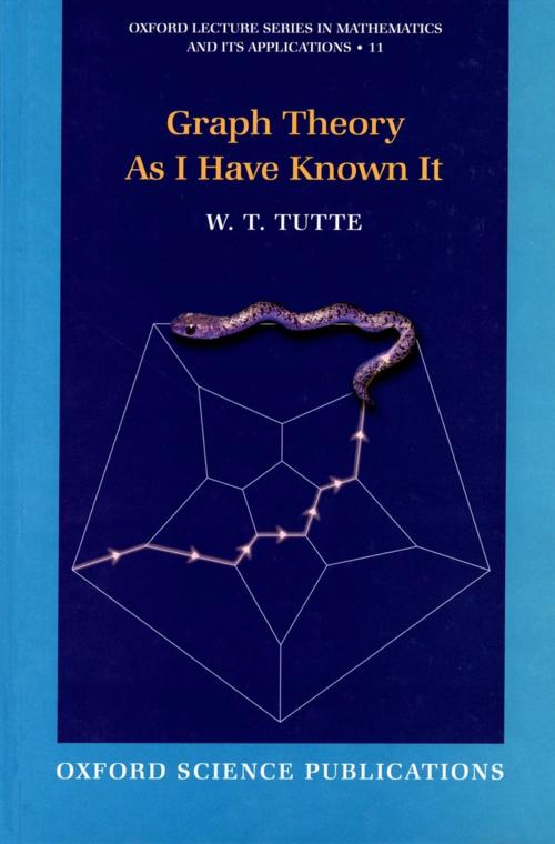 Cover of the book Graph Theory As I Have Known It by W. T. Tutte, Clarendon Press