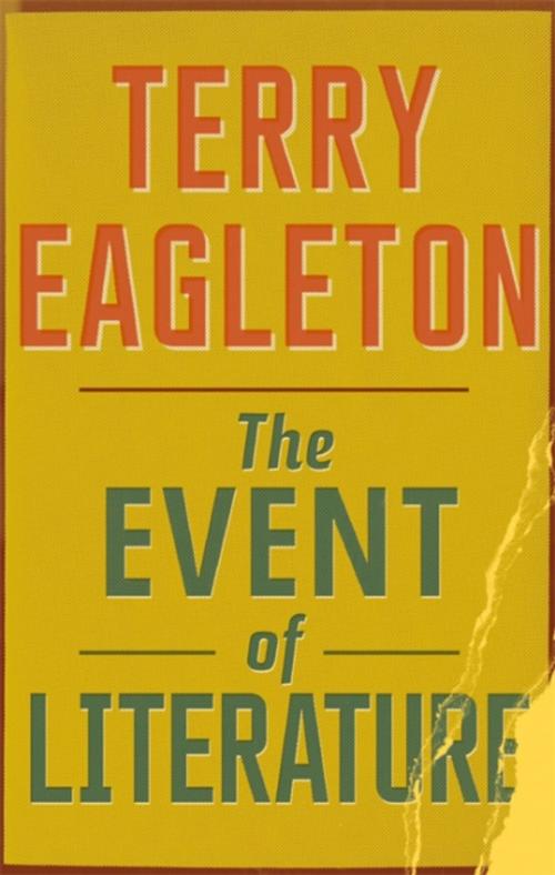 Cover of the book The Event of Literature by Terry Eagleton, Yale University Press