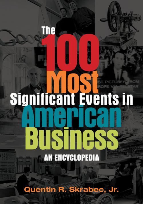 Cover of the book The 100 Most Significant Events in American Business: An Encyclopedia by Quentin R. Skrabec Jr., ABC-CLIO
