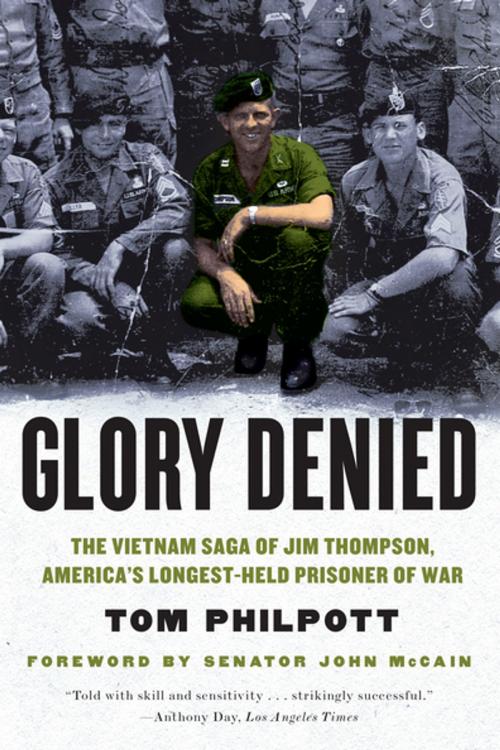 Cover of the book Glory Denied: The Vietnam Saga of Jim Thompson, America's Longest-Held Prisoner of War by Tom Philpott, W. W. Norton & Company