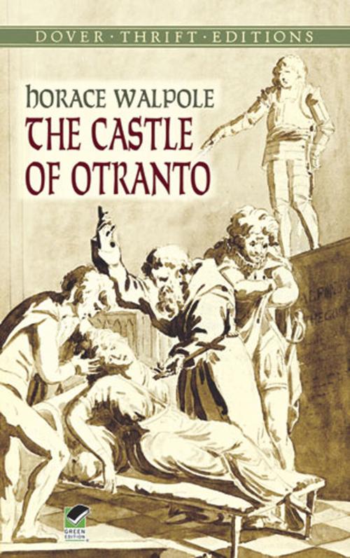 Cover of the book The Castle of Otranto by Horace Walpole, Dover Publications