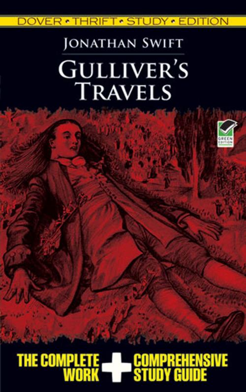 Cover of the book Gulliver's Travels Thrift Study Edition by Jonathan Swift, Dover Publications