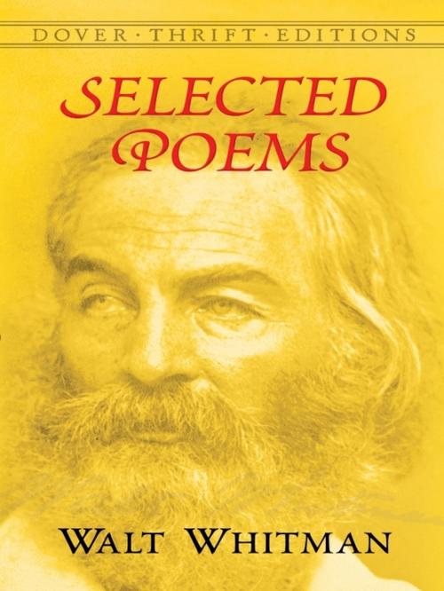 Cover of the book Selected Poems by Walt Whitman, Dover Publications