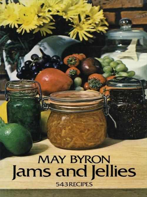 Cover of the book Jams and Jellies by May Byron, Dover Publications