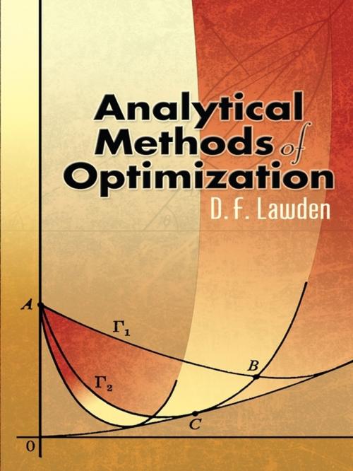 Cover of the book Analytical Methods of Optimization by D. F. Lawden, Dover Publications