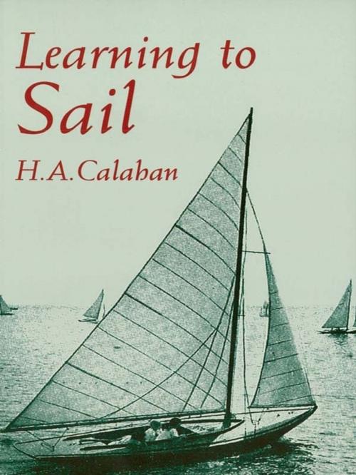 Cover of the book Learning to Sail by H. A. Calahan, Dover Publications