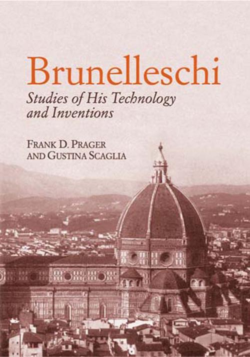 Cover of the book Brunelleschi by Gustina Scaglia, Frank D. Prager, Dover Publications