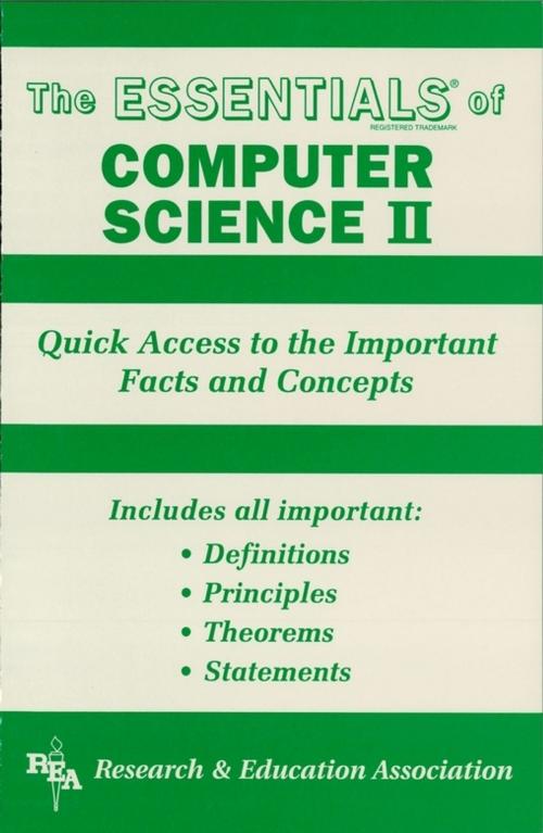 Cover of the book Computer Science II Essentials by Randall Raus, Research & Education Association