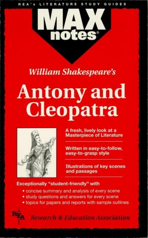 Cover of the book Antony and Cleopatra (MAXNotes Literature Guides) by John Foss, Research & Education Association
