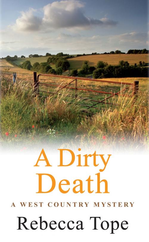 Cover of the book A Dirty Death by Rebecca Tope, Allison & Busby