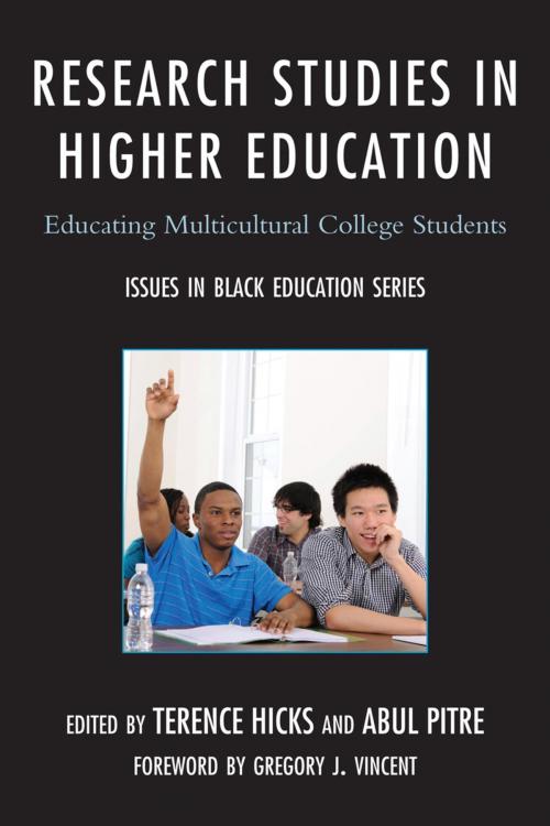 Cover of the book Research Studies in Higher Education by Terence Hicks, Abul Pitre, UPA