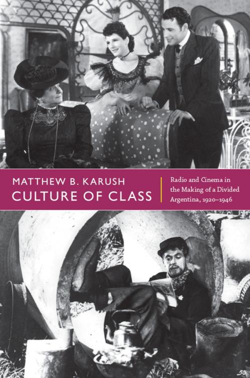Cover of the book Culture of Class by Matthew B. Karush, Duke University Press