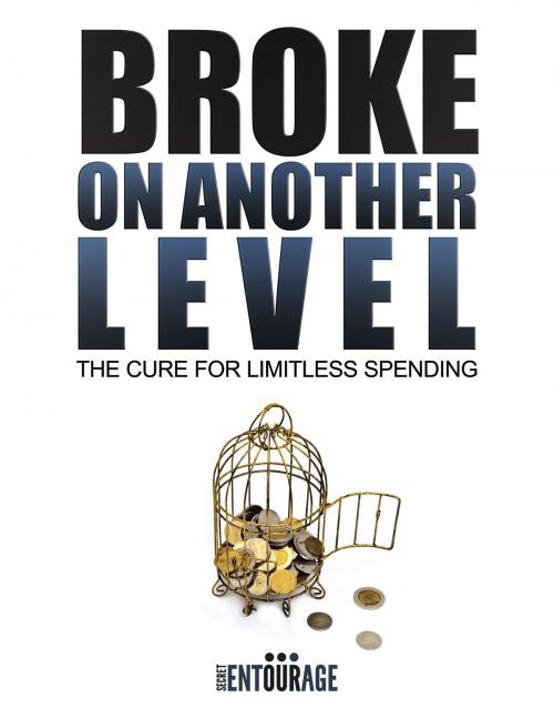 Cover of the book Broke On Another Level: The Cure For Limitless Spending by Secret Entourage, Secret Entourage
