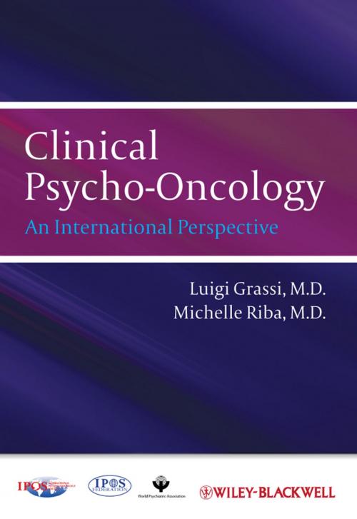 Cover of the book Clinical Psycho-Oncology by Luigi Grassi, Michelle Riba, Wiley