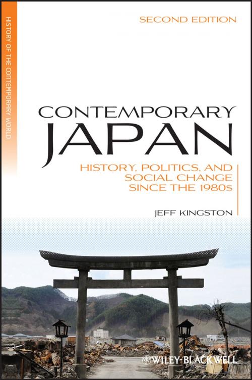 Cover of the book Contemporary Japan by Jeff Kingston, Wiley