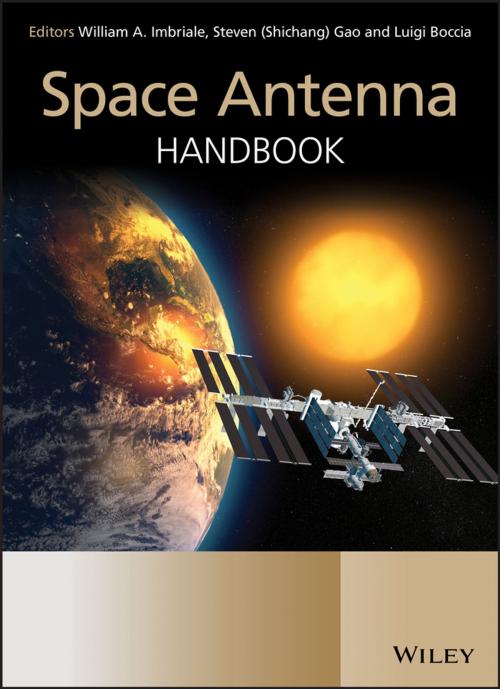 Cover of the book Space Antenna Handbook by William A. Imbriale, Luigi Boccia, Steven Shichang Gao, Wiley