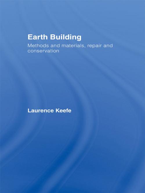 Cover of the book Earth Building by Laurence Keefe, CRC Press