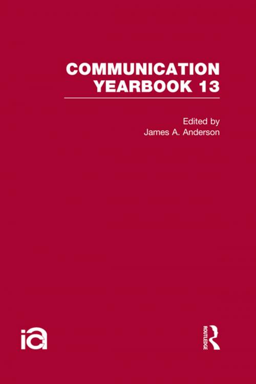 Cover of the book Communication Yearbook 13 by , Taylor and Francis