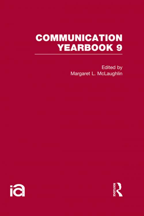 Cover of the book Communication Yearbook 9 by , Taylor and Francis
