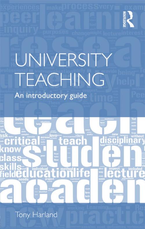 Cover of the book University Teaching by Tony Harland, Taylor and Francis