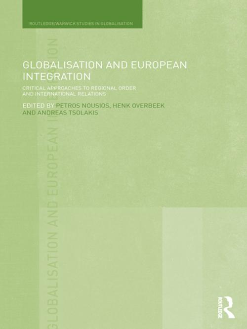 Cover of the book Globalisation and European Integration by , Taylor and Francis
