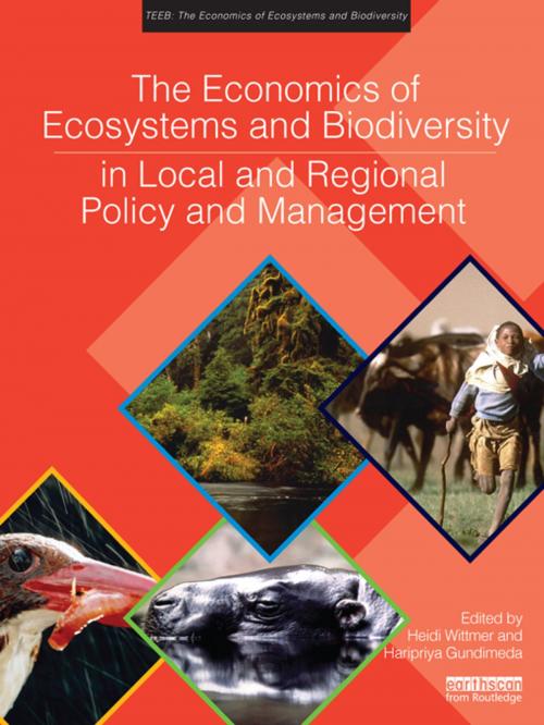 Cover of the book The Economics of Ecosystems and Biodiversity in Local and Regional Policy and Management by , Taylor and Francis