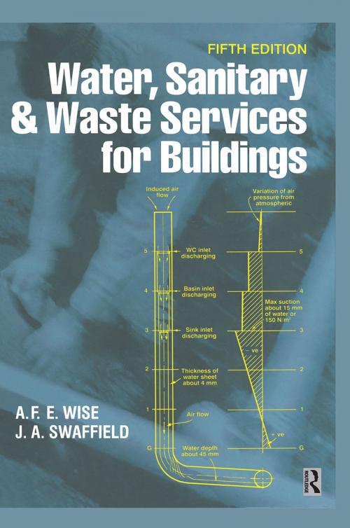 Cover of the book Water, Sanitary and Waste Services for Buildings by A.F.E. Wise, John Swaffield, CRC Press