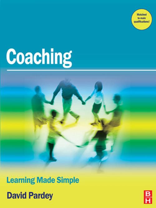 Cover of the book Coaching by David Pardey, Taylor and Francis